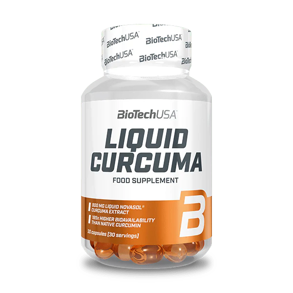 BiotechUSA Liquid Curcuma - 30 capsules