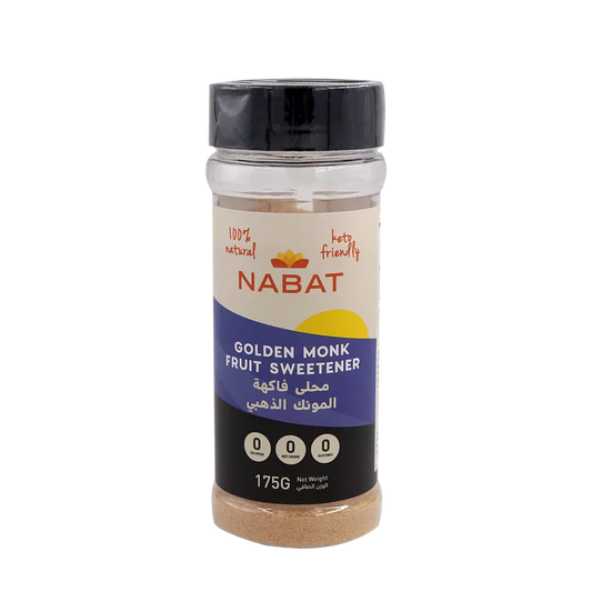 Nabat Natural Golden Monk Fruit Sweetener Shaker