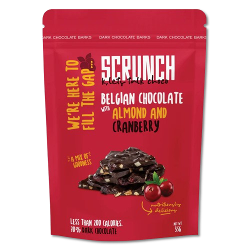 SCRUNCH Belgian Chocolate Barks