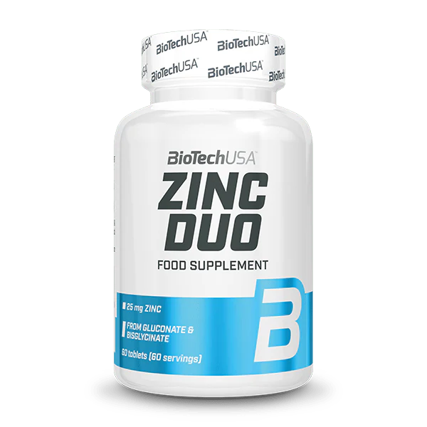 BioTechUSA Zinc Duo - 60 tablets