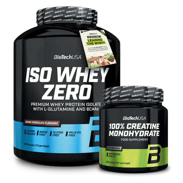 BiotechUSA Iso Whey Zero+Creatine