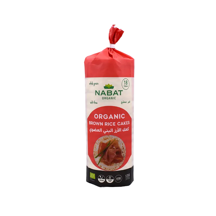 Nabat Organic Brown Rice Cakes
